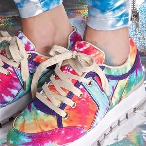 Yru TieDye sneakers from dollskill